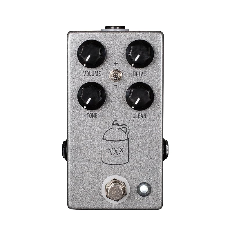 JHS Moonshine V2 Overdrive エフェクター JHS Pedals Moonshine V2: ローゲイン・クランチ、ハイゲインを切替え